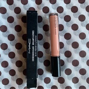 Mac “cremesheen gloss” lipgloss. Color: boy bait